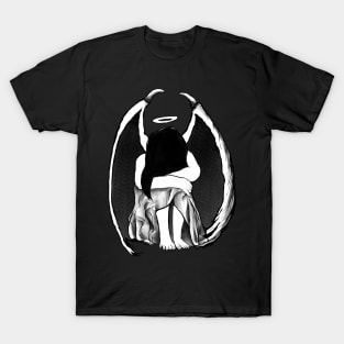 Sad angelic demon girl T-Shirt